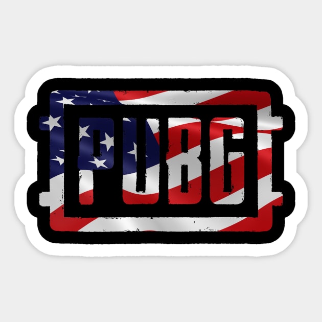 pubg usa Sticker by sinta67